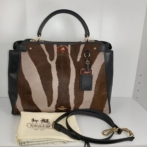 Coach Gramercy Satchel in Printed Calfhair